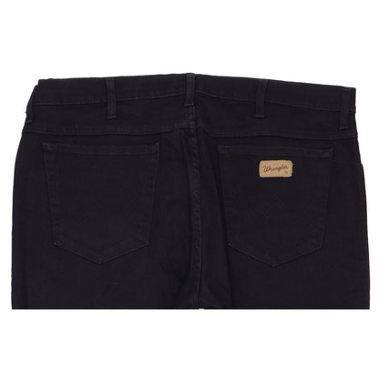 Wrangler Texas Men Navy Straight Regular Stretch Jeans W40 L30