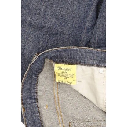 Wrangler Texas Men Blue Straight Regular Stretch Jeans W36 L34