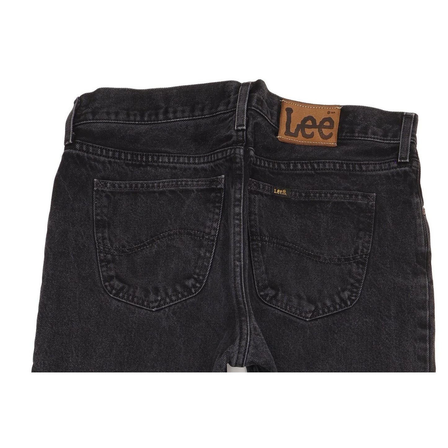 Lee Men Black Straight Regular Jeans W36 L31