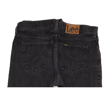 Lee Men Black Straight Regular Jeans W36 L31