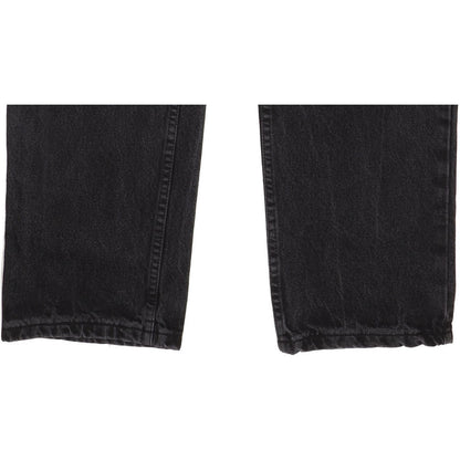 Lee Men Black Straight Regular Jeans W36 L31