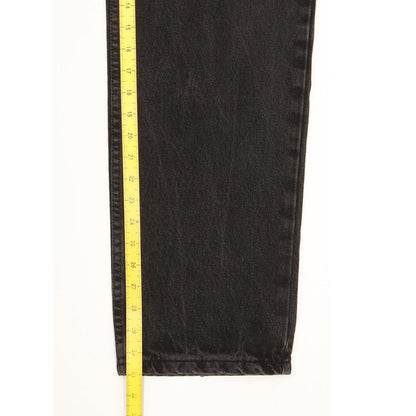 Lee Men Black Straight Regular Jeans W36 L31