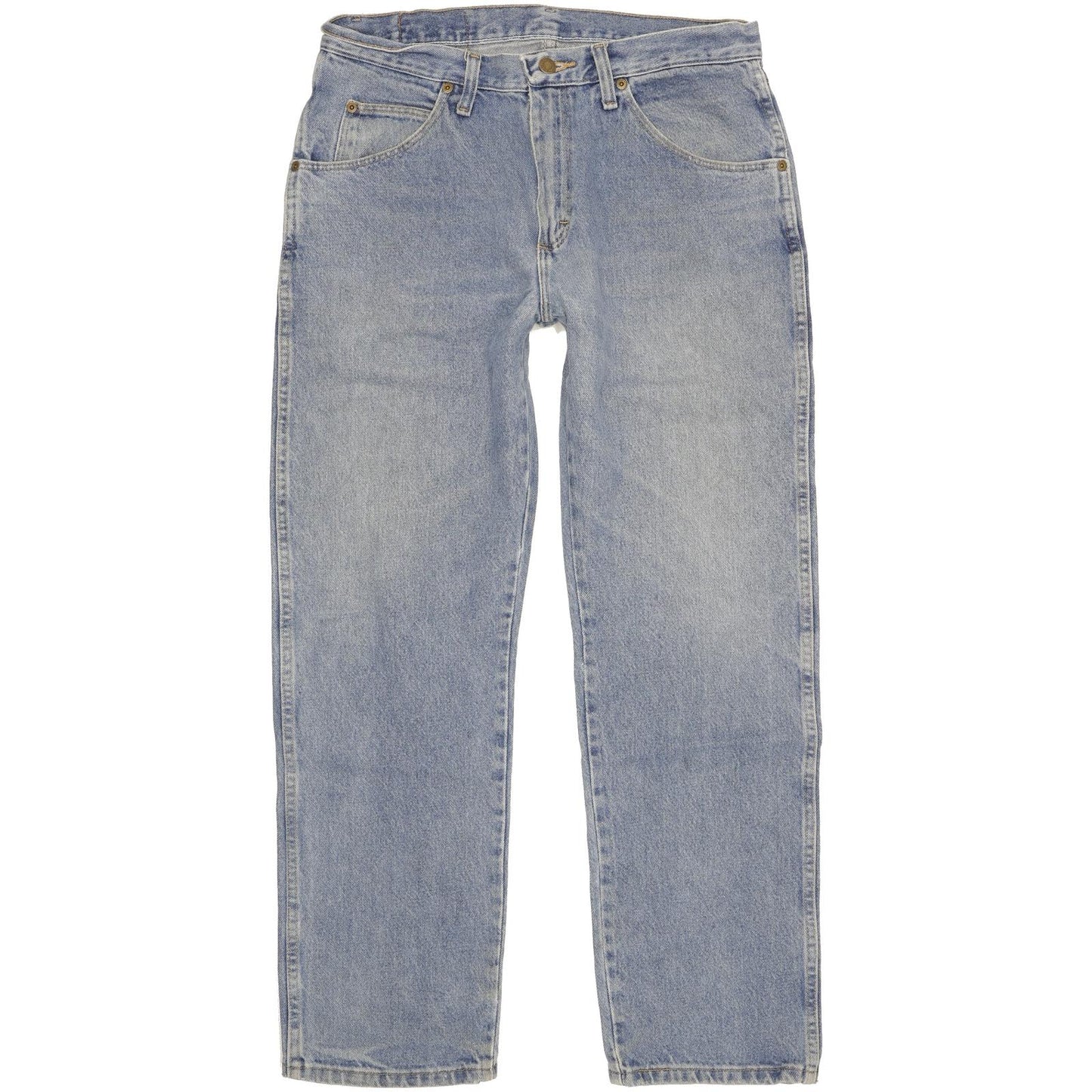 Wrangler Men Blue Straight Regular Jeans W33 L30