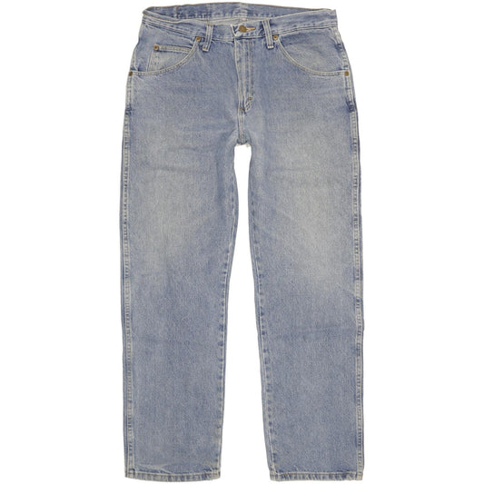 Wrangler Men Blue Straight Regular Jeans W33 L30