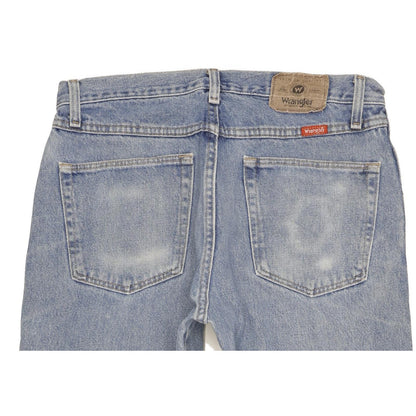 Wrangler Men Blue Straight Regular Jeans W33 L30