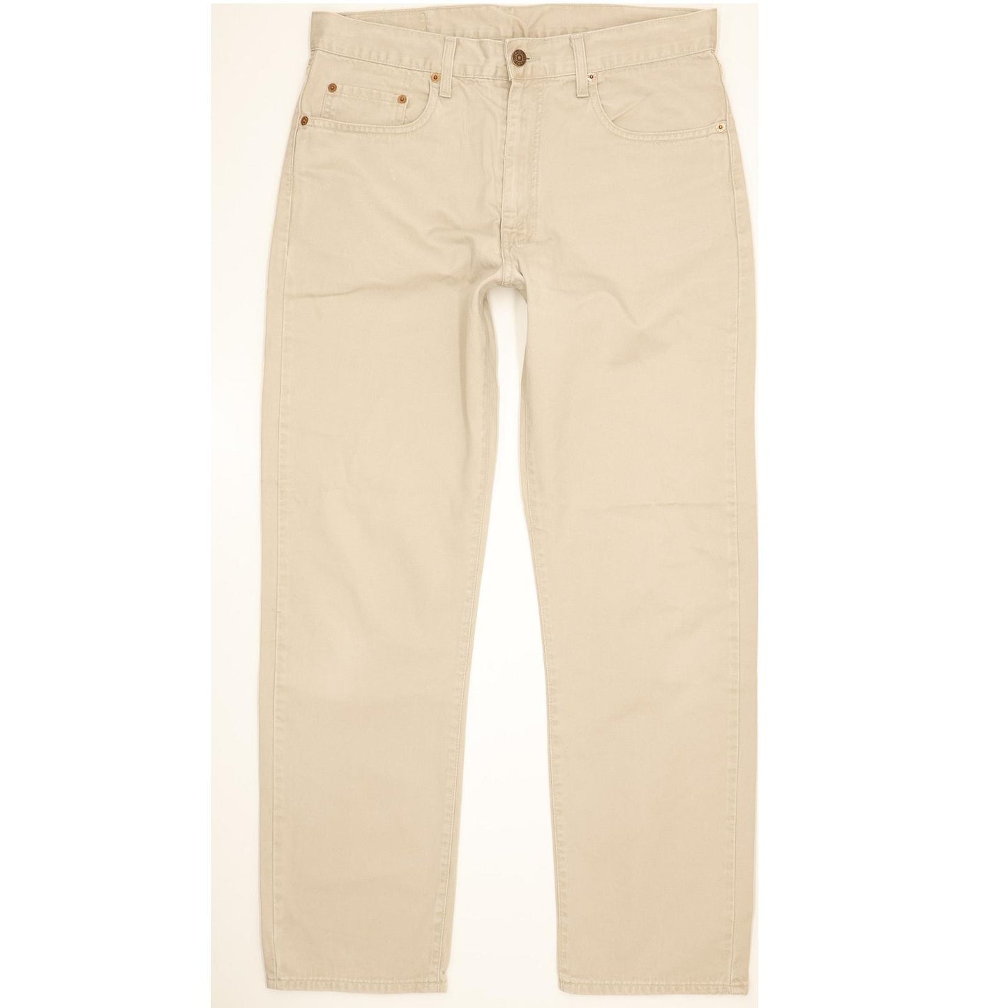 Levi's 615 Men Beige Straight Regular Jeans W34 L30
