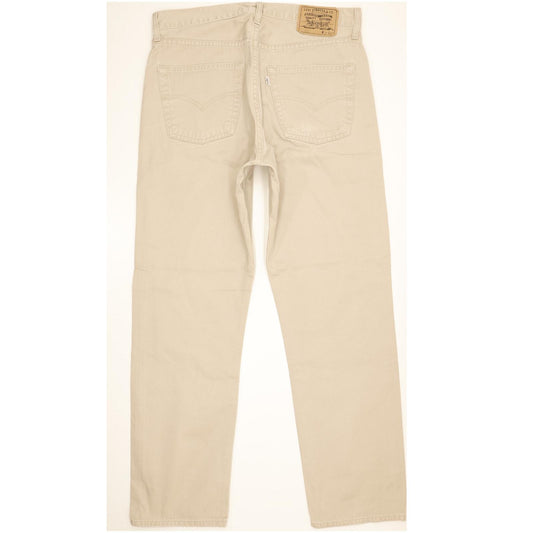 Levi's 615 Men Beige Straight Regular Jeans W34 L30
