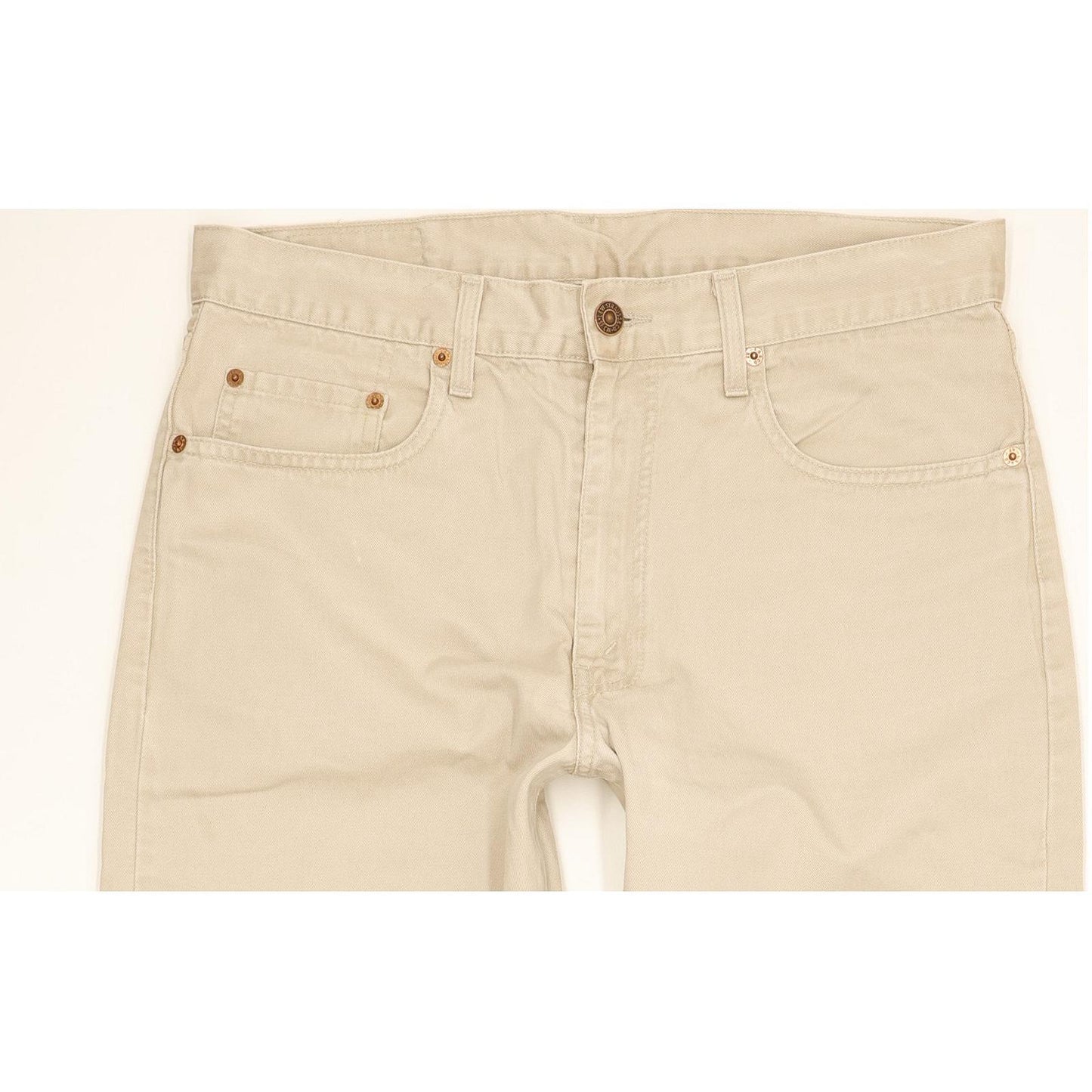 Levi's 615 Men Beige Straight Regular Jeans W34 L30
