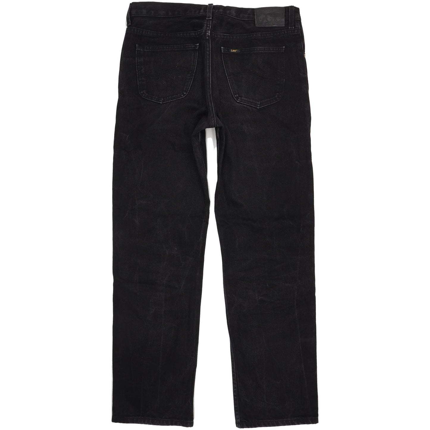 Lee Brooklyn Men Black Straight Regular Jeans W36 L33