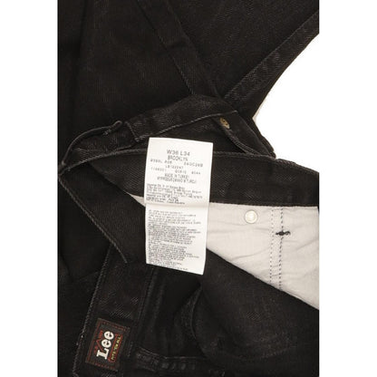 Lee Brooklyn Men Black Straight Regular Jeans W36 L33