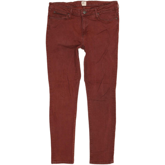 Lee Scarlett Women Purple Skinny Slim Stretch Jeans W32 L29