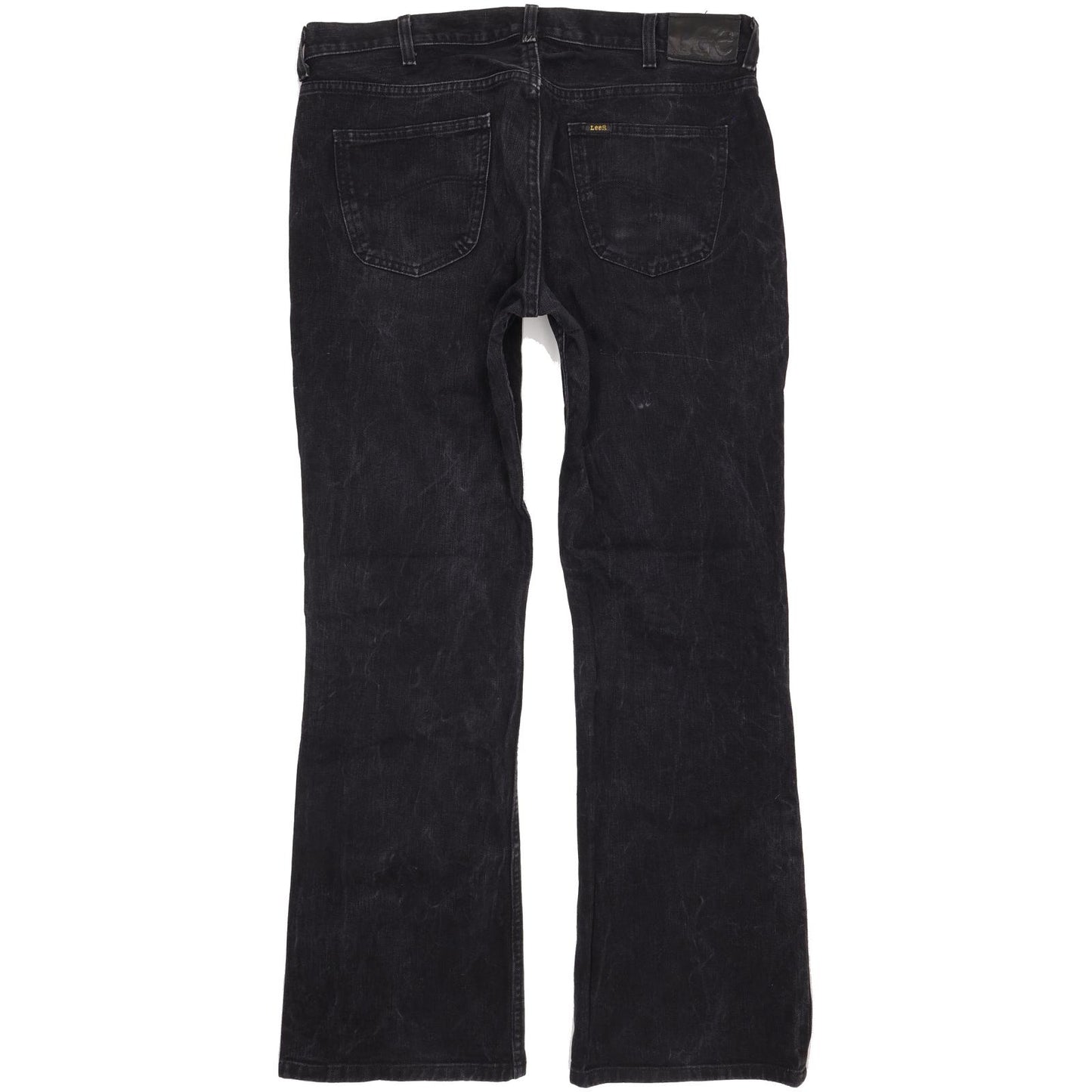 Lee Denver Men Black Bootcut Regular Jeans W38 L33