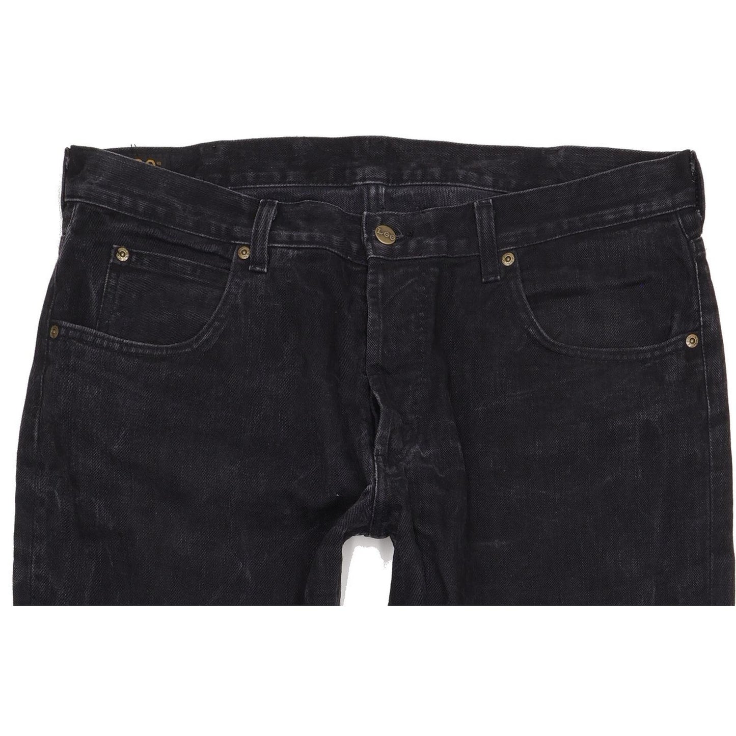 Lee Denver Men Black Bootcut Regular Jeans W38 L33