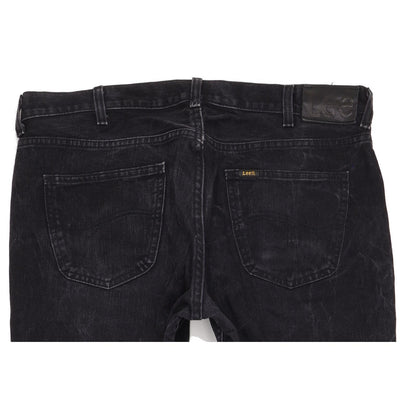 Lee Denver Men Black Bootcut Regular Jeans W38 L33
