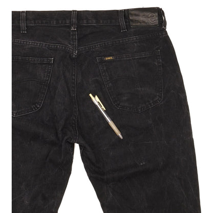 Lee Denver Men Black Bootcut Regular Jeans W38 L33