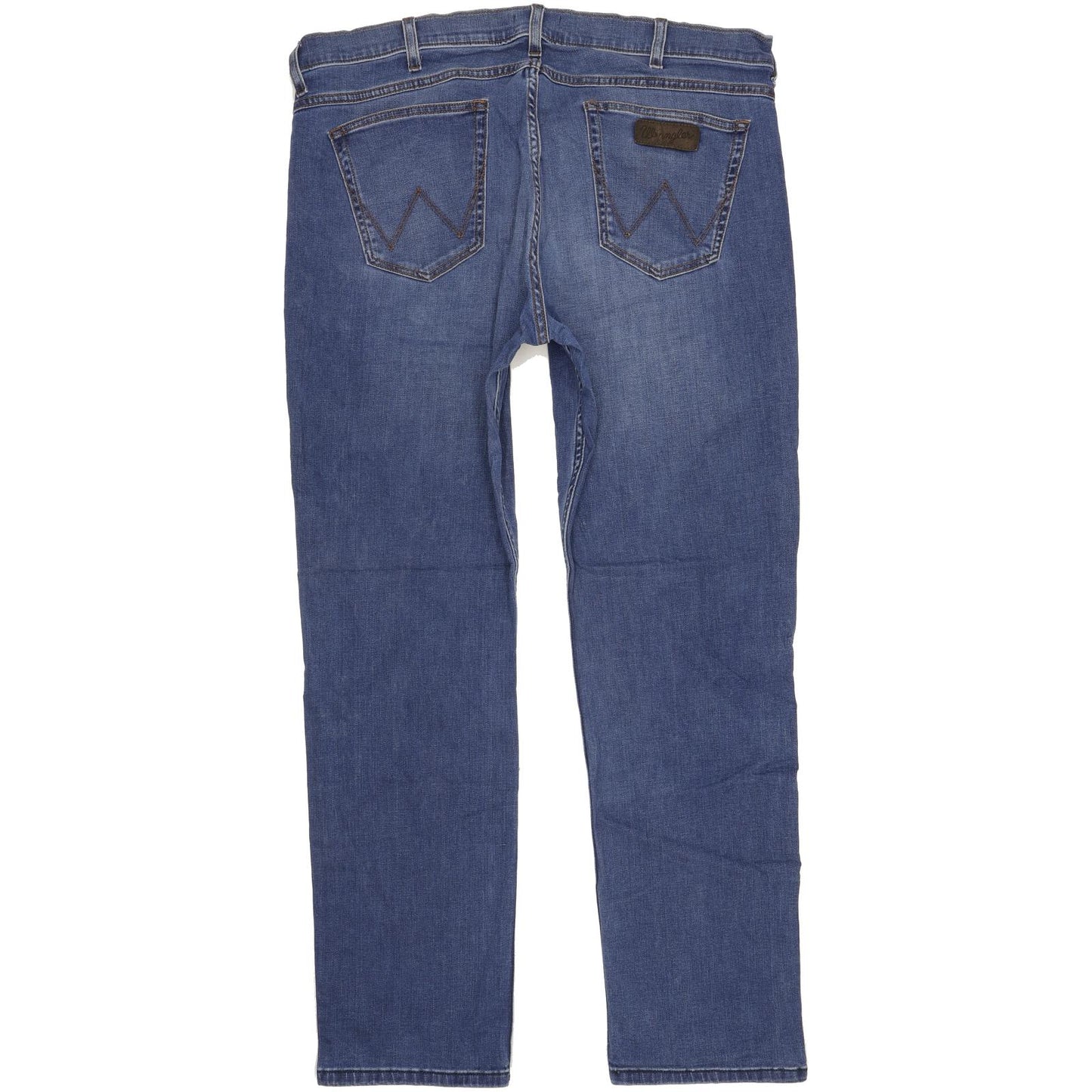Wrangler Greensboro Men Blue Straight Regular Jeans W38 L32