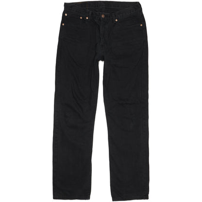 Levi's 751 Men Black Straight Regular Jeans W34 L32