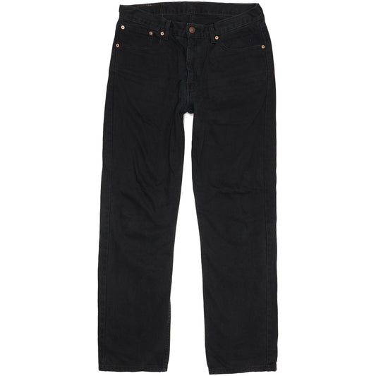 Levi's 751 Men Black Straight Regular Jeans W34 L32