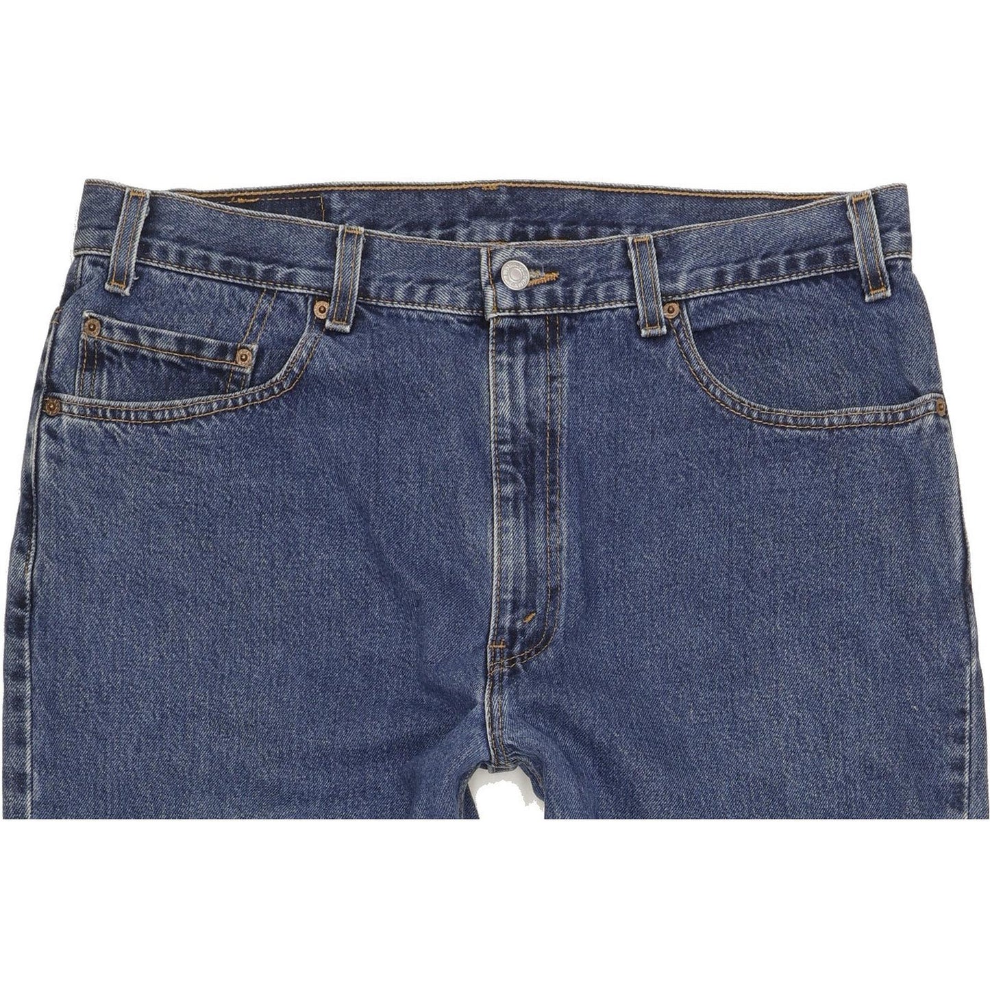 Levi's 505 Made in USA Men Blue Straight Regular Jeans W37 L32