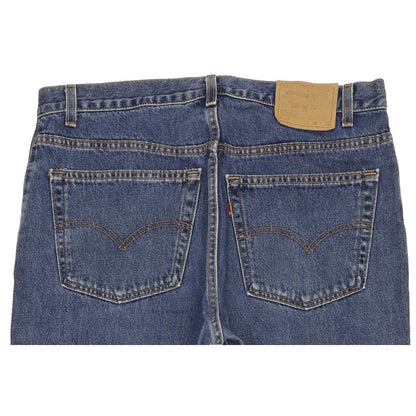 Levi's 505 Made in USA Men Blue Straight Regular Jeans W37 L32