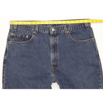 Levi's 505 Made in USA Men Blue Straight Regular Jeans W37 L32