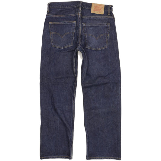 Levi's 523 Men Blue Straight Regular Jeans W33 L29