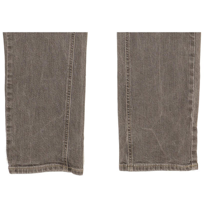 Lee Daren Men Grey Straight Slim Stretch Jeans W32 L34