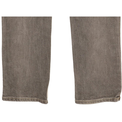 Lee Daren Men Grey Straight Slim Stretch Jeans W32 L34