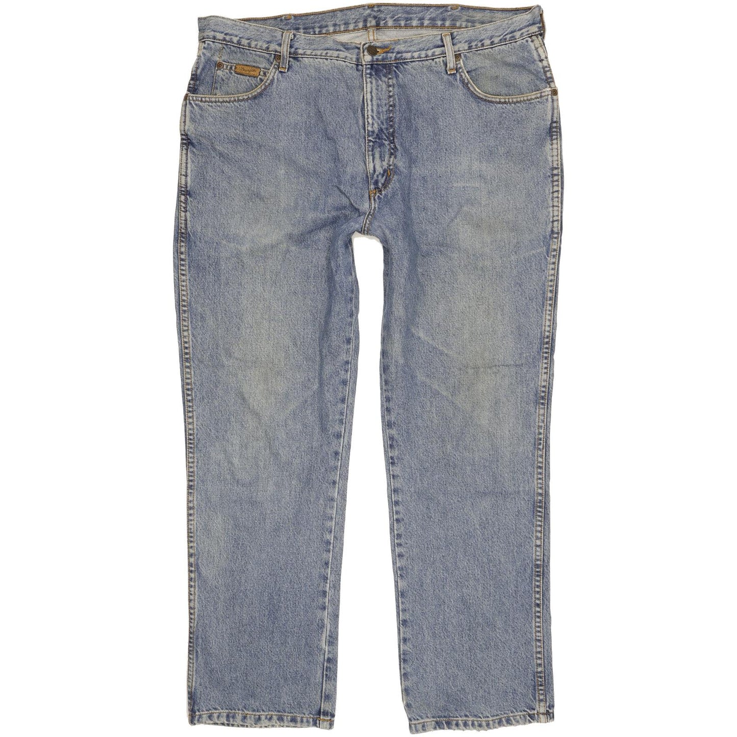 Wrangler Texas Men Blue Straight Regular Jeans W40 L30