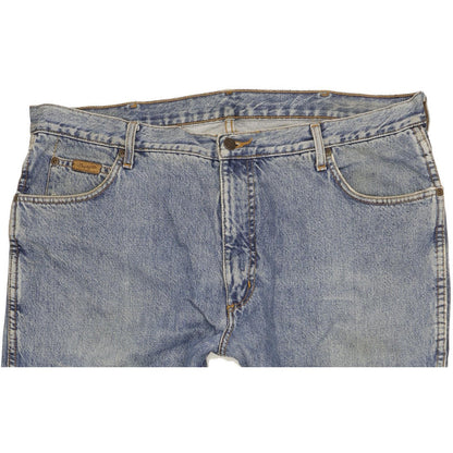 Wrangler Texas Men Blue Straight Regular Jeans W40 L30