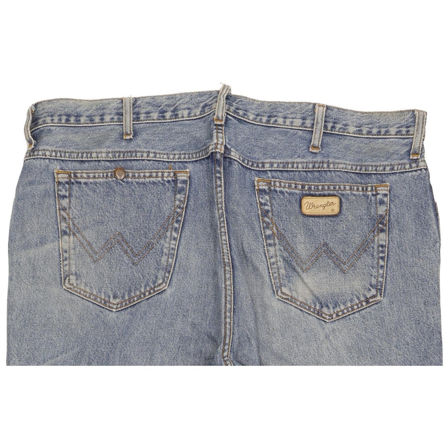 Wrangler Texas Men Blue Straight Regular Jeans W40 L30
