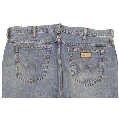 Wrangler Texas Men Blue Straight Regular Jeans W40 L30