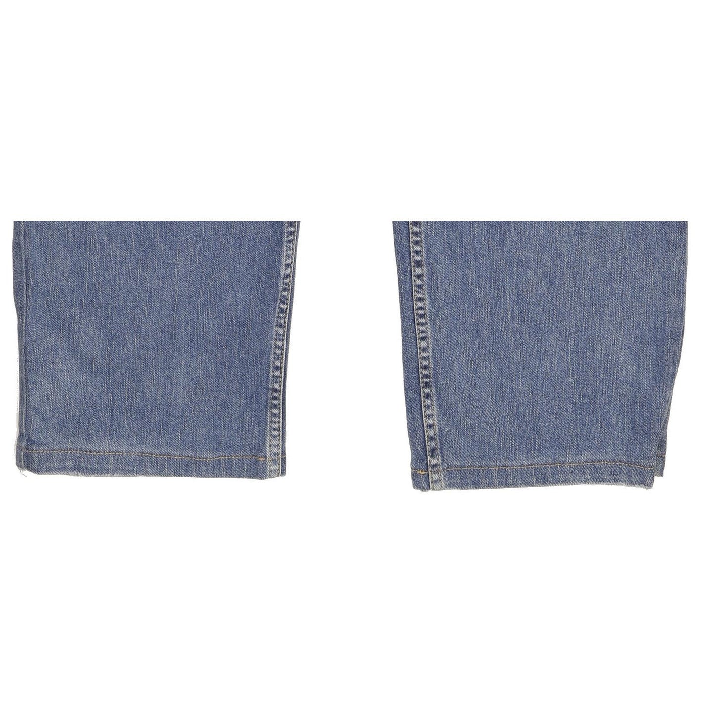 Lee Brooklyn Men Blue Straight Regular Stretch Jeans W42 L27