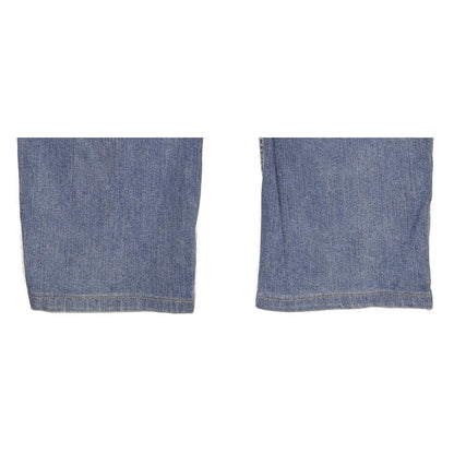 Lee Brooklyn Men Blue Straight Regular Stretch Jeans W42 L27