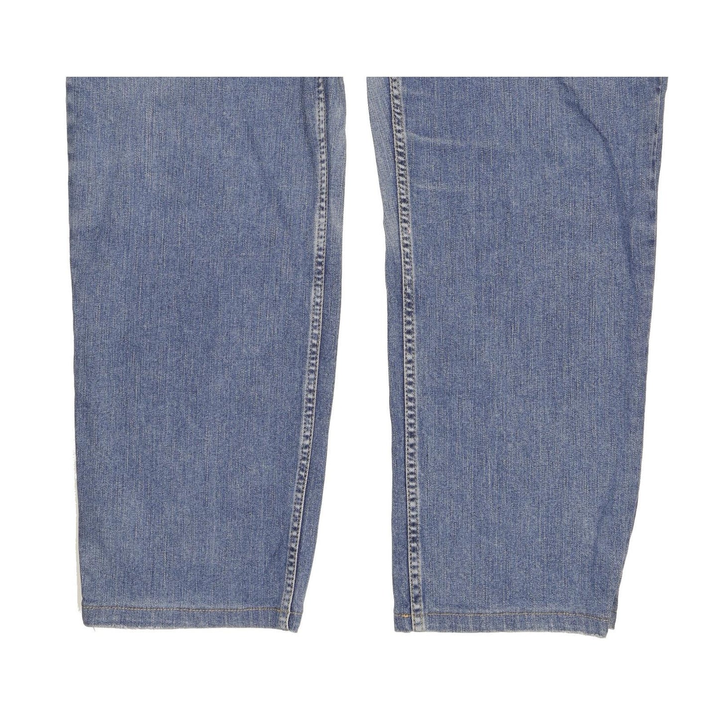 Lee Brooklyn Men Blue Straight Regular Stretch Jeans W42 L27