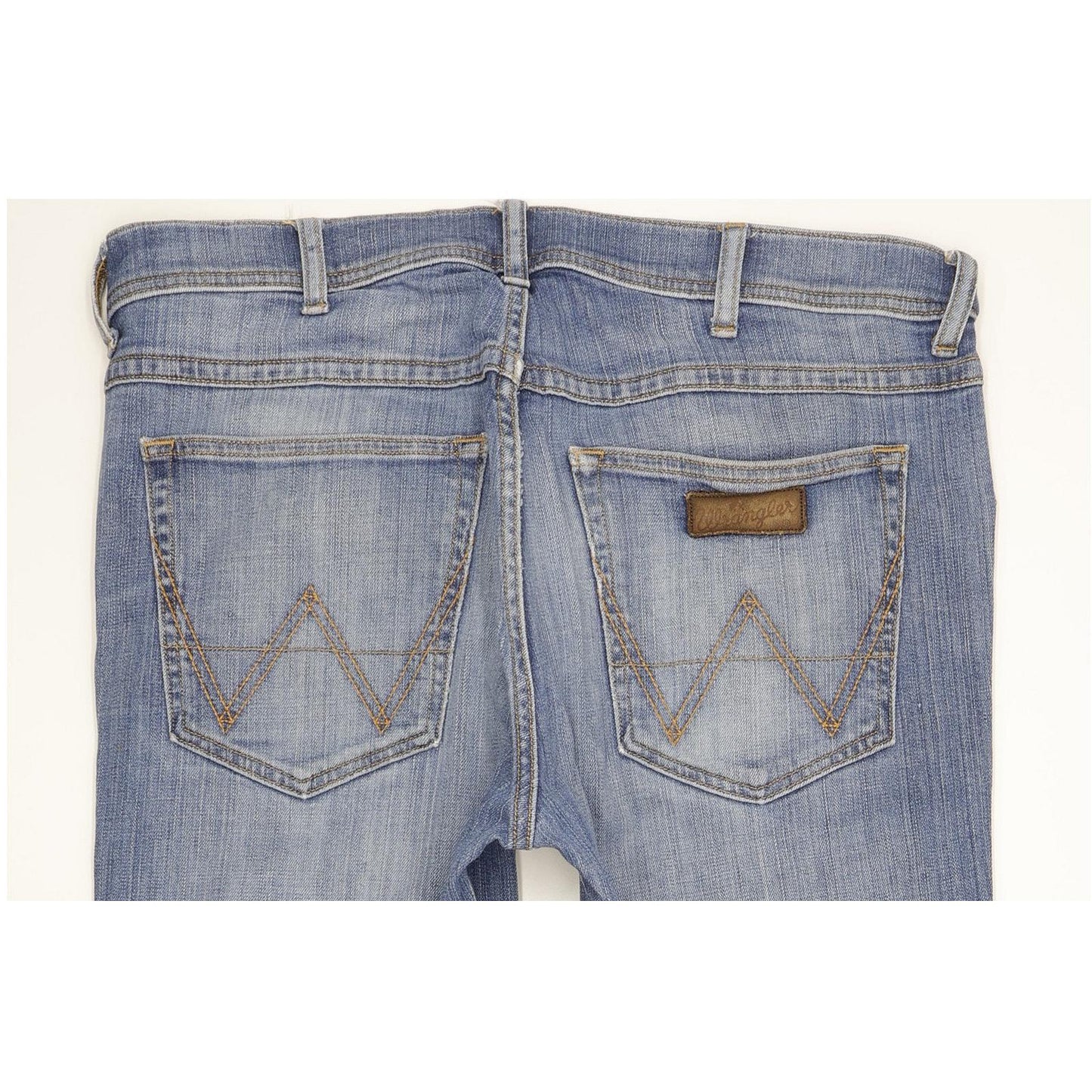 Wrangler Roxboro Men Blue Straight Regular Stretch Jeans W34 L30