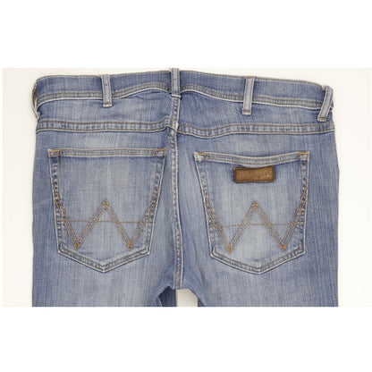 Wrangler Roxboro Men Blue Straight Regular Stretch Jeans W34 L30