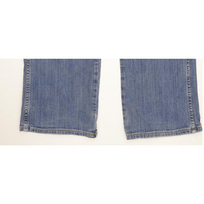 Wrangler Roxboro Men Blue Straight Regular Stretch Jeans W34 L30