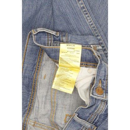 Wrangler Roxboro Men Blue Straight Regular Stretch Jeans W34 L30