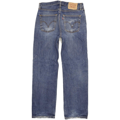 Levi's 751 Men Blue Straight Regular Jeans W32 L29