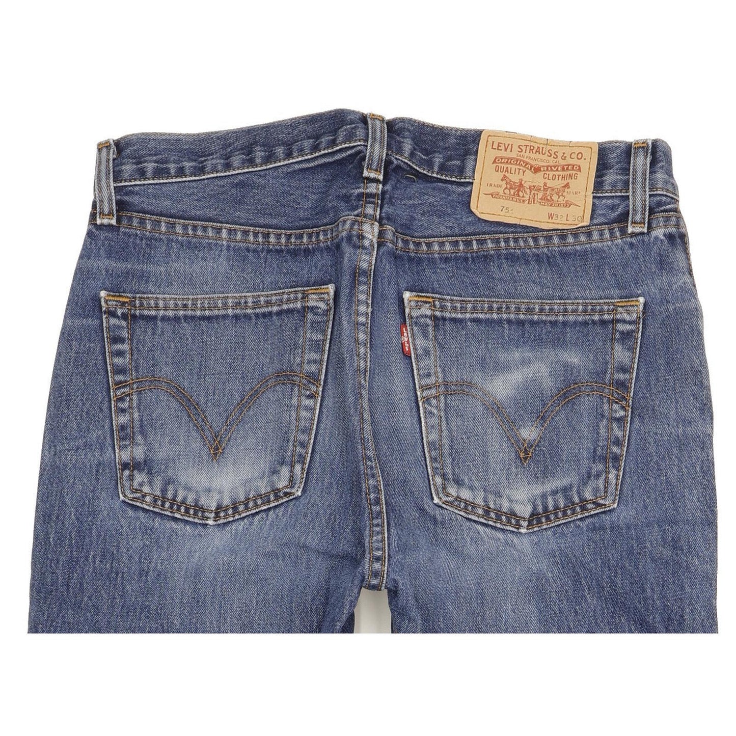 Levi's 751 Men Blue Straight Regular Jeans W32 L29