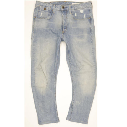 G-Star Type C 3D Men Blue Tapered Loose Stretch Jeans W30 L28