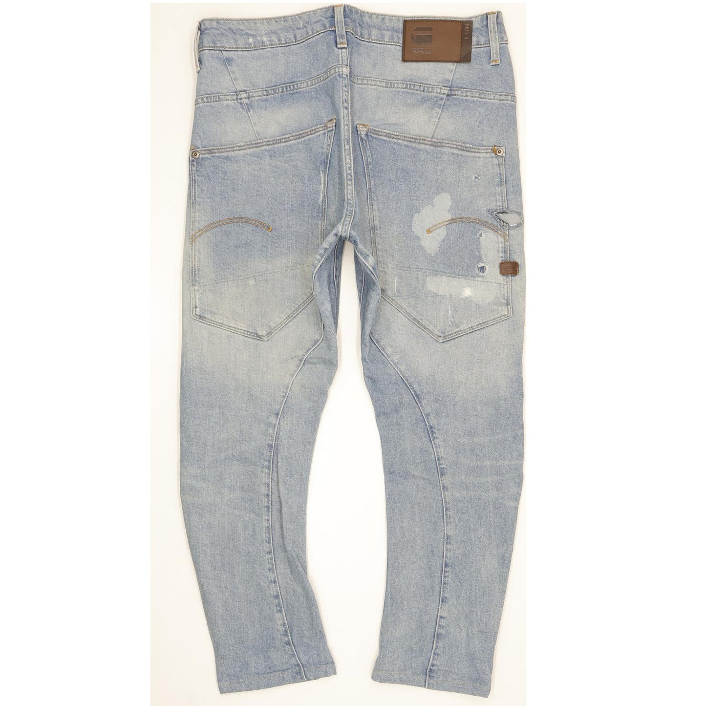 G-Star Type C 3D Men Blue Tapered Loose Stretch Jeans W30 L28