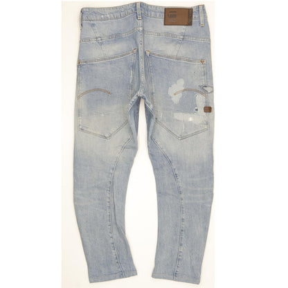 G-Star Type C 3D Men Blue Tapered Loose Stretch Jeans W30 L28
