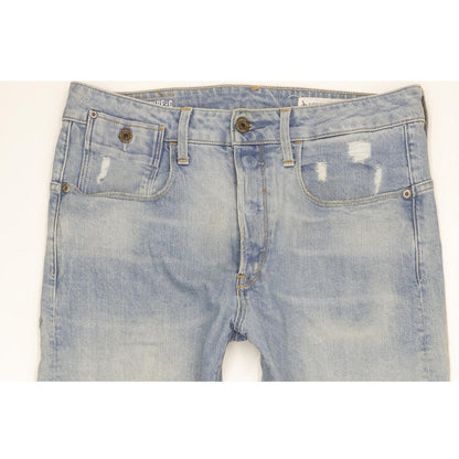 G-Star Type C 3D Men Blue Tapered Loose Stretch Jeans W30 L28