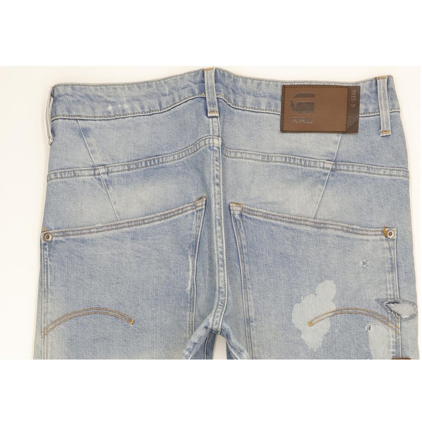 G-Star Type C 3D Men Blue Tapered Loose Stretch Jeans W30 L28