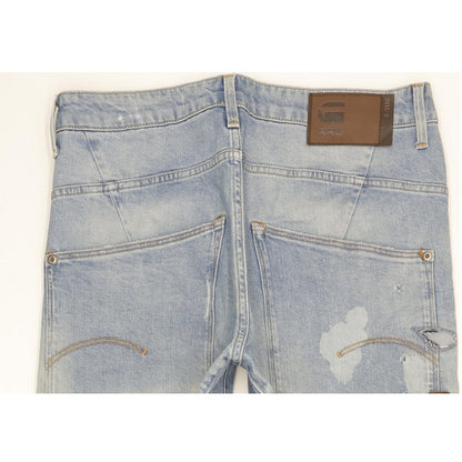 G-Star Type C 3D Men Blue Tapered Loose Stretch Jeans W30 L28