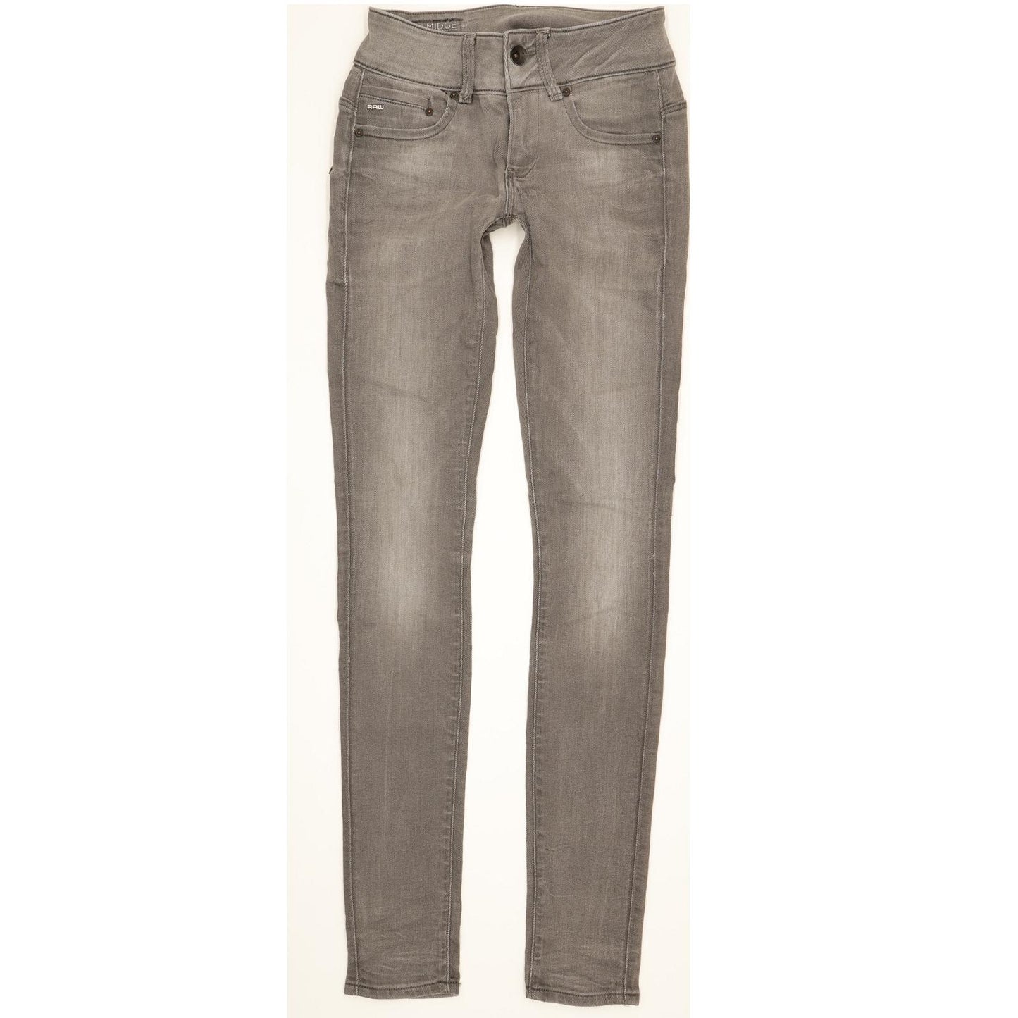 G-Star Midge Cody Women Grey Skinny Slim Stretch Jeans W25 L32
