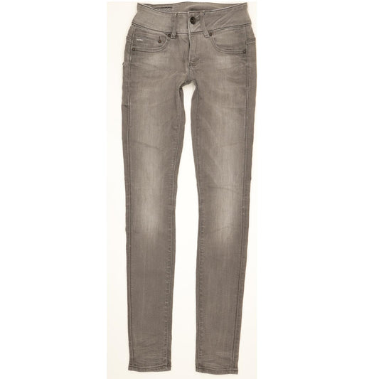G-Star Midge Cody Women Grey Skinny Slim Stretch Jeans W25 L32