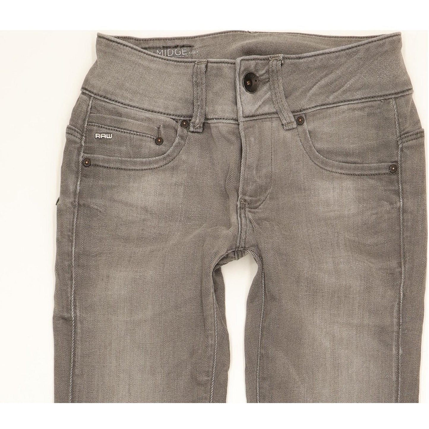G-Star Midge Cody Women Grey Skinny Slim Stretch Jeans W25 L32